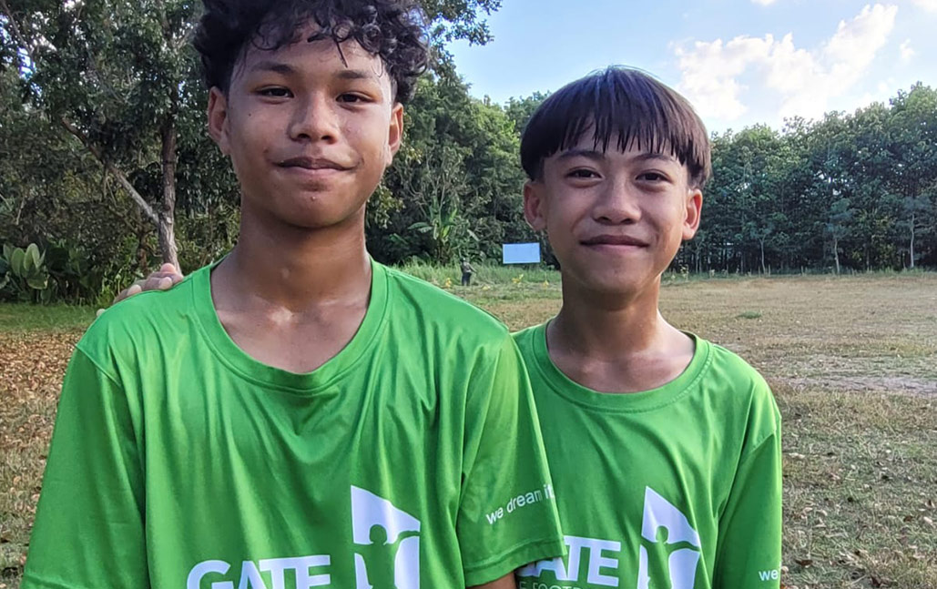 Jóvenes entrenadores de Tailandia